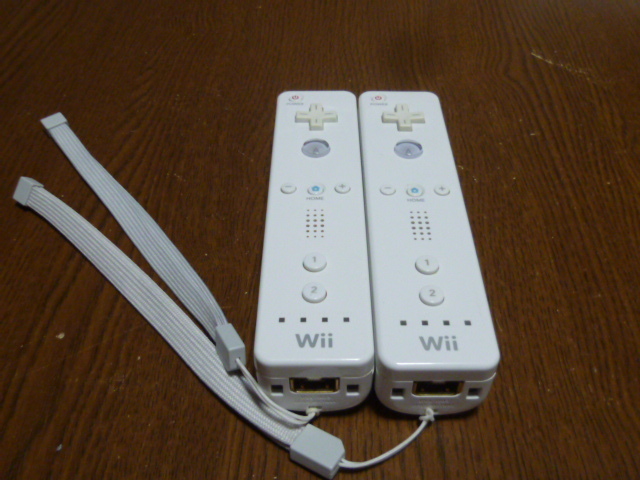 R055《送料無料 即日発送 動作確認済》Wii　リモコン　コントローラ　ストラップ　VL-003 任天堂　純正　白　ホワイト