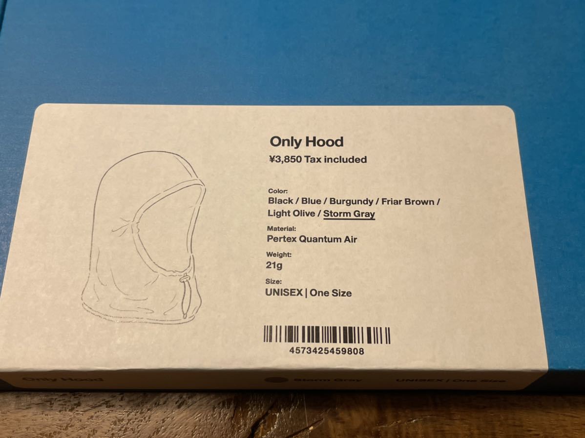 山と道 Only Hood オンリーフード 未使用品 falconofs.com