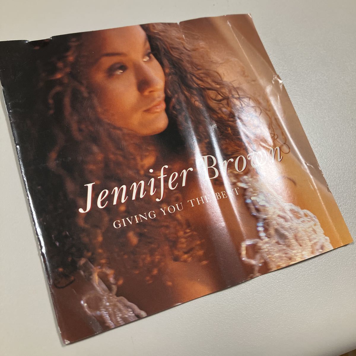 【22-03A】貴重なCDです！ 輸入盤　Jennifer Brown GIVING YOU THE BEST_画像6