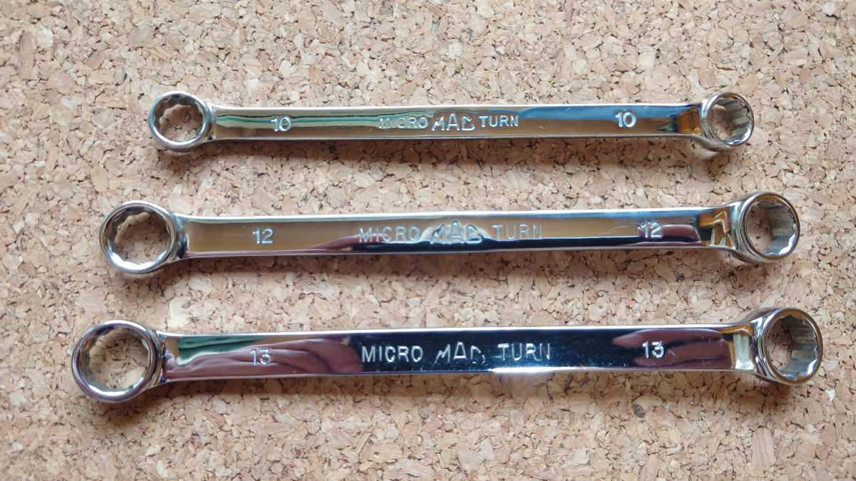 MAC TOOLS BMT210MM BMT212MM BMT213MM マイクロターンレンチ 10,12