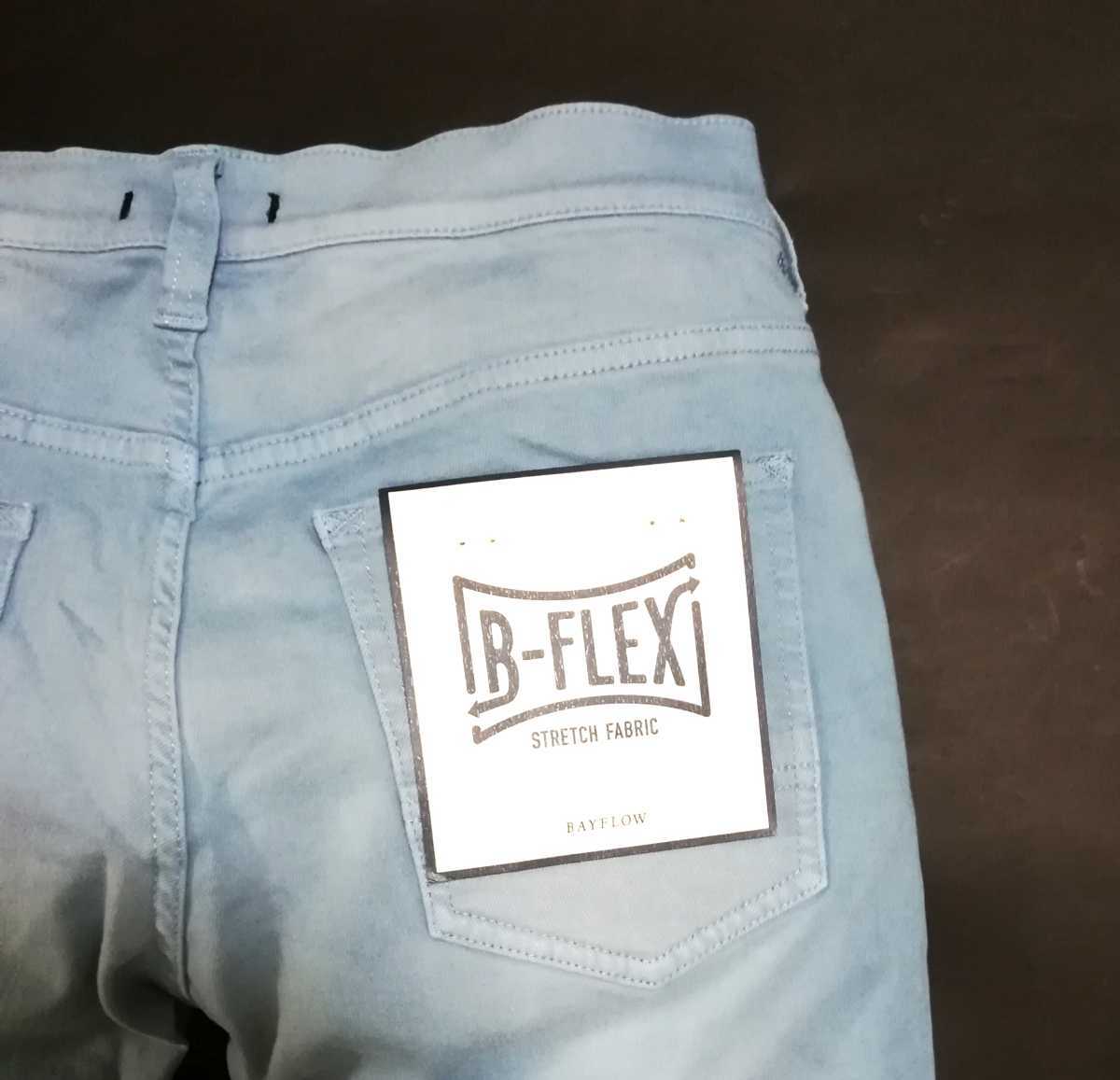新品 BAY FLOW ベイフロー bay flow ストレッチスキニーデニム
