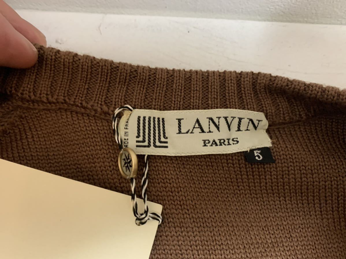 LANVIN PARIS VINTAGE ランバン パリス ヴィンテージ 80s デッド