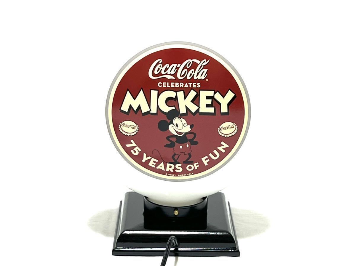 激レア! 2003年製 Coca-Cola×ミッキーマウス ビンテージ 照明