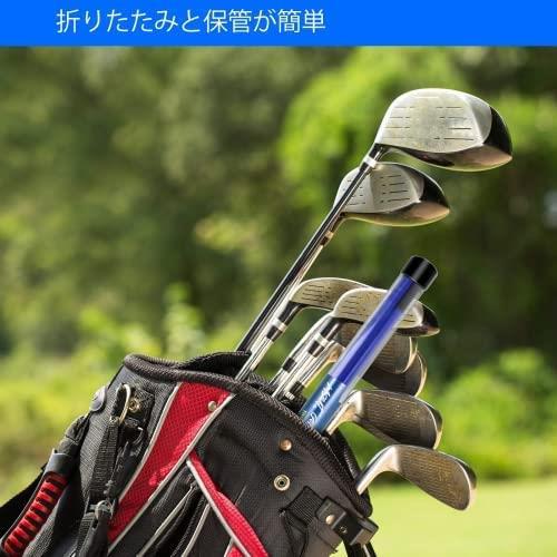 MSOAT ゴルフ アライメントスティック，折りたたみ式ゴルフ 練習 的