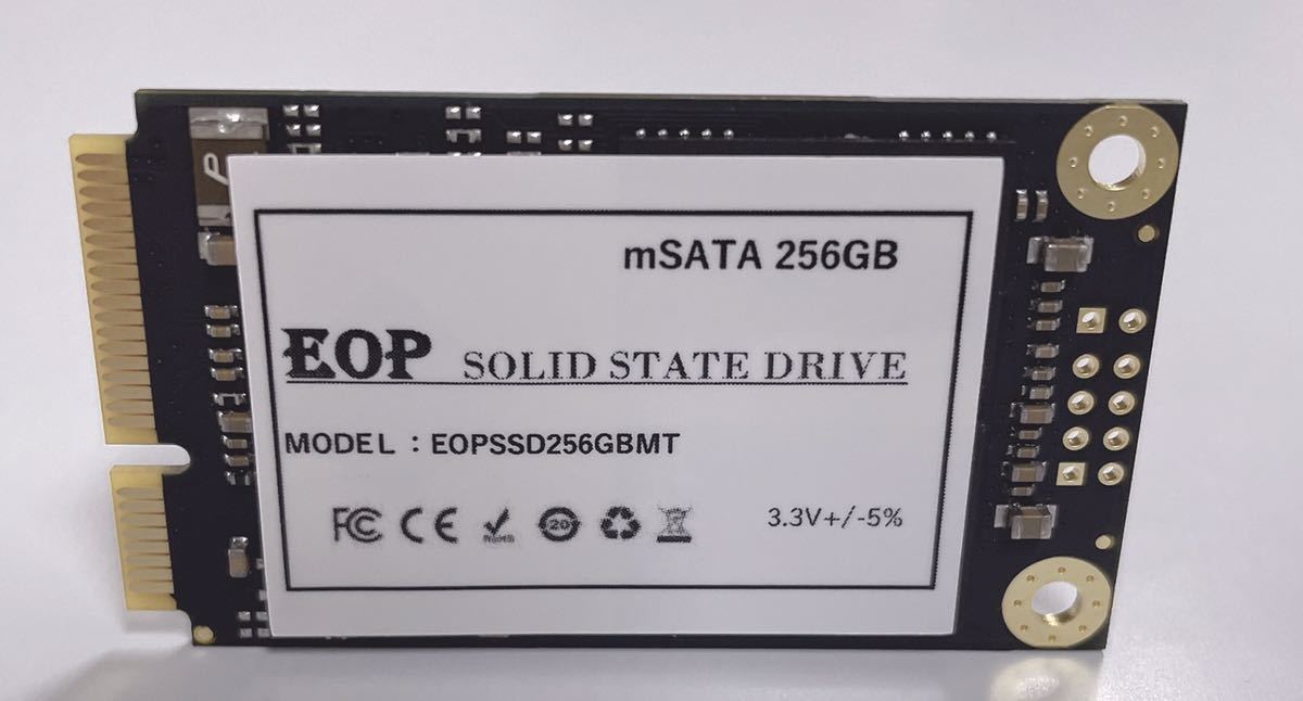 EOP SSD mSATA 256GB 新品バルク品_画像1