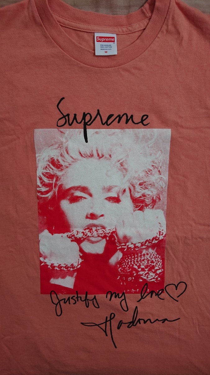 カテゴリ Supreme L Supreme Madonna Teeの通販 by たけし's shop 