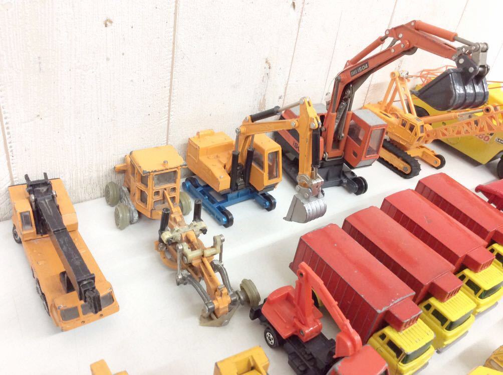 昭和レトロ 【 トミカ 働く車 ミニカー まとめて 】 中古品 昭和レトロ 【 トミカ 働く車 ミニカー まとめて 】 中古品