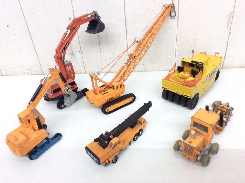 昭和レトロ 【 トミカ 働く車 ミニカー まとめて 】 中古品 昭和レトロ 【 トミカ 働く車 ミニカー まとめて 】 中古品