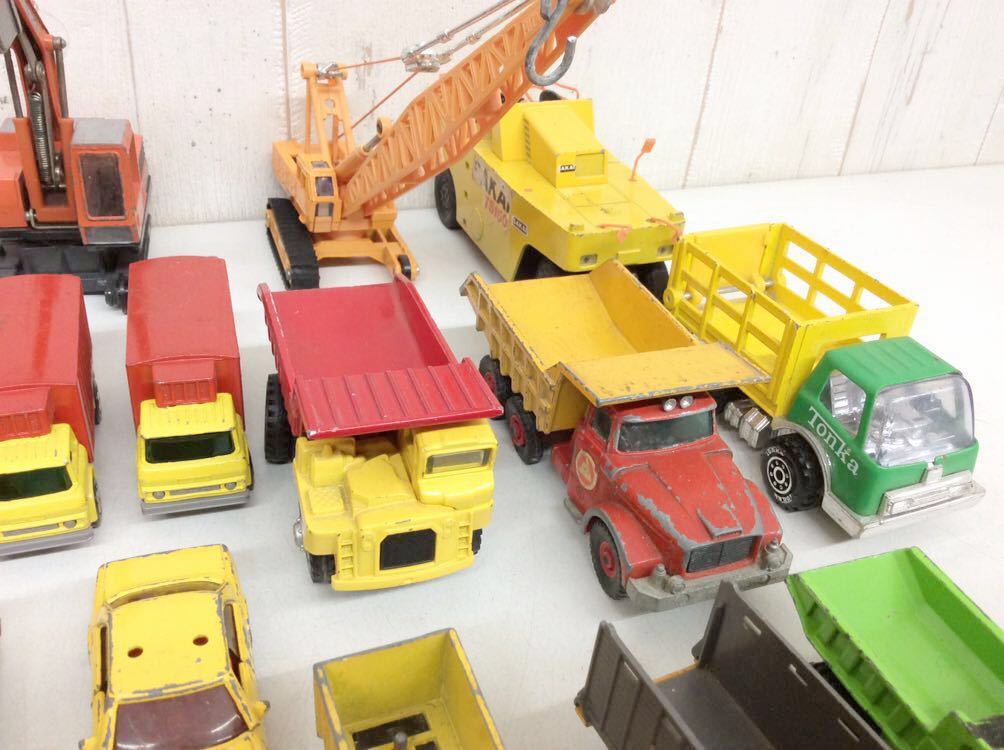 昭和レトロ 【 トミカ 働く車 ミニカー まとめて 】 中古品 昭和レトロ 【 トミカ 働く車 ミニカー まとめて 】 中古品