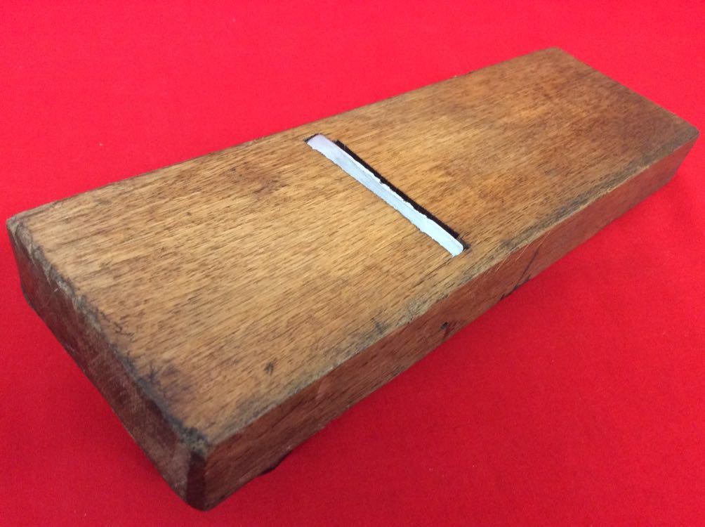 銘 在銘 日本鋼 61mm×101mm、台 中古品 寸四 棟梁 大工 かんな 本職 平