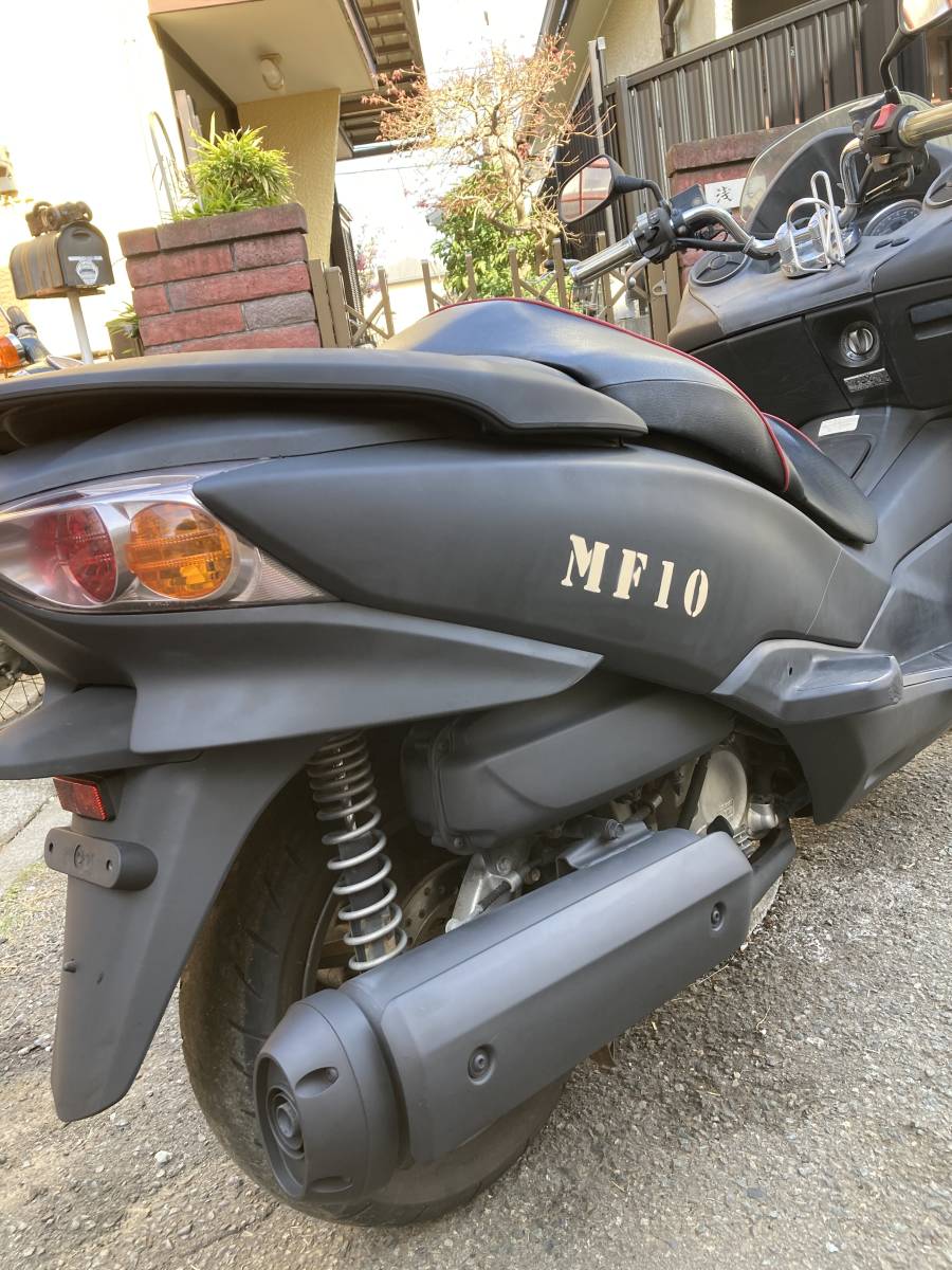 フォルツァMF10変速機能付きZマッドブラックニューペイント!最終