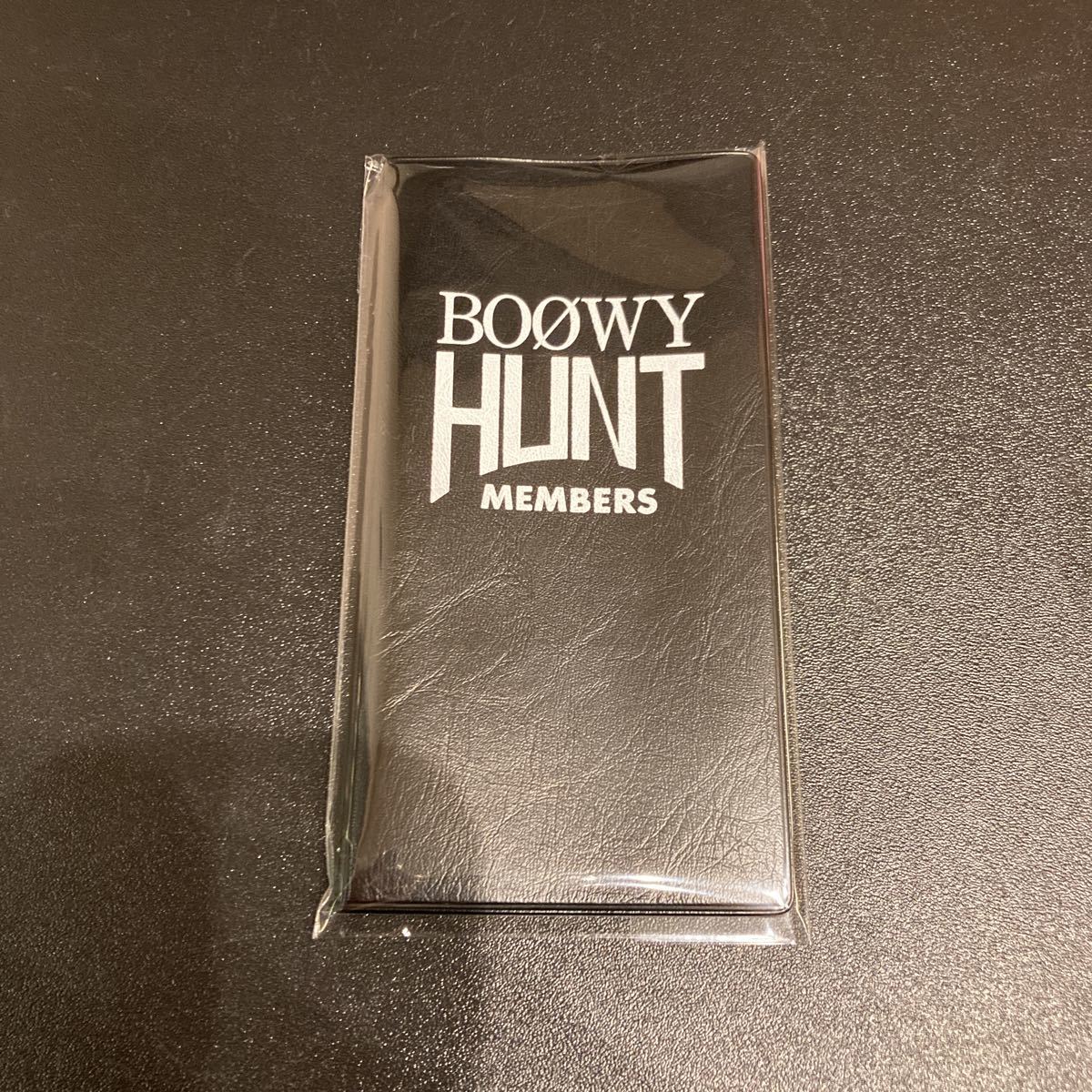 激レア 未使用 BOOWY BOOWY HUNT 手帳 氷室京介 布袋寅泰 www