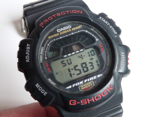 カシオ CASIO FOXFIRE G-SHOCK DW-8700 □電池交換 item details