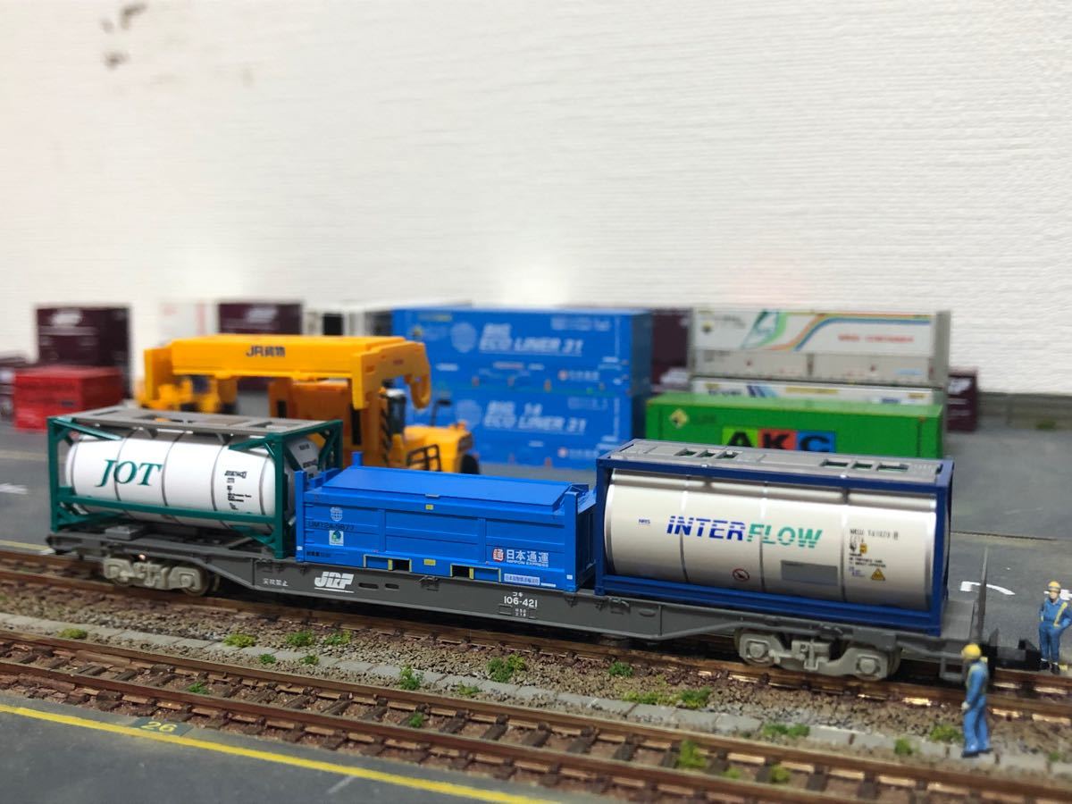 TOMIX2769 コキ106形&朗堂C-2604 UM12A 日本通運&20ftタンク TOMIX2769 コキ106形&朗堂C-2604 UM12A 日本通運&20ftタンク