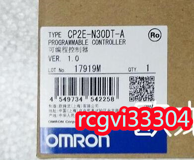 新品 OMRON オムロン CP2E-N30DT-A PLC 保証6ヶ月