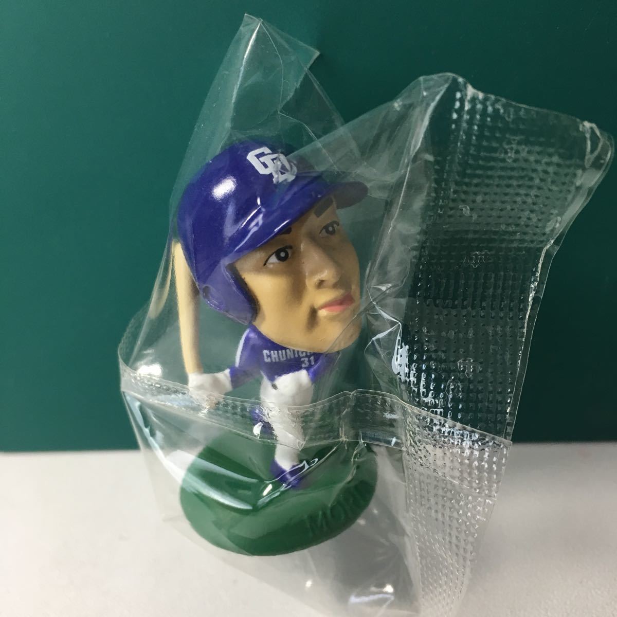 chibi Pro figure 2007/ Chunichi Dragons / forest ....31. visitor uniform. rare rare out of print goods / inside sack unopened 