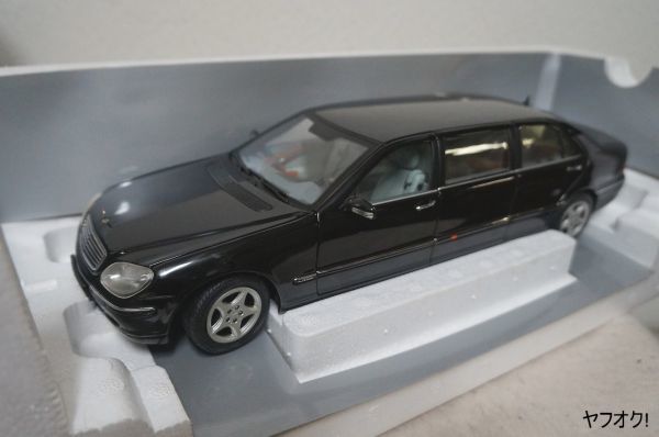 素晴らしい Sun Star メルセデス ベンツ Sクラス プルマン 1/18 ミニカー 黒 乗用車