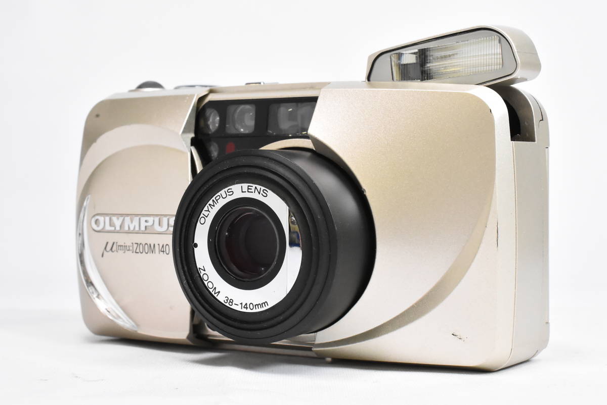 ブランドがお得に買え ⌘OLYMPUS ∞ ZOOM105 電池付き、点検、実写済み品です⌘ フィルムカメラ