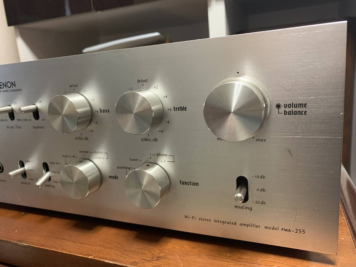 名機 デンオン DENON PMA-255 ⑤ プリメインアンプ 基本動作確認済