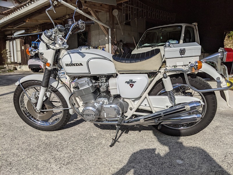 ヤフオク! - ホンダ CB750 FOUR ポリスタイプ 1974製 K...