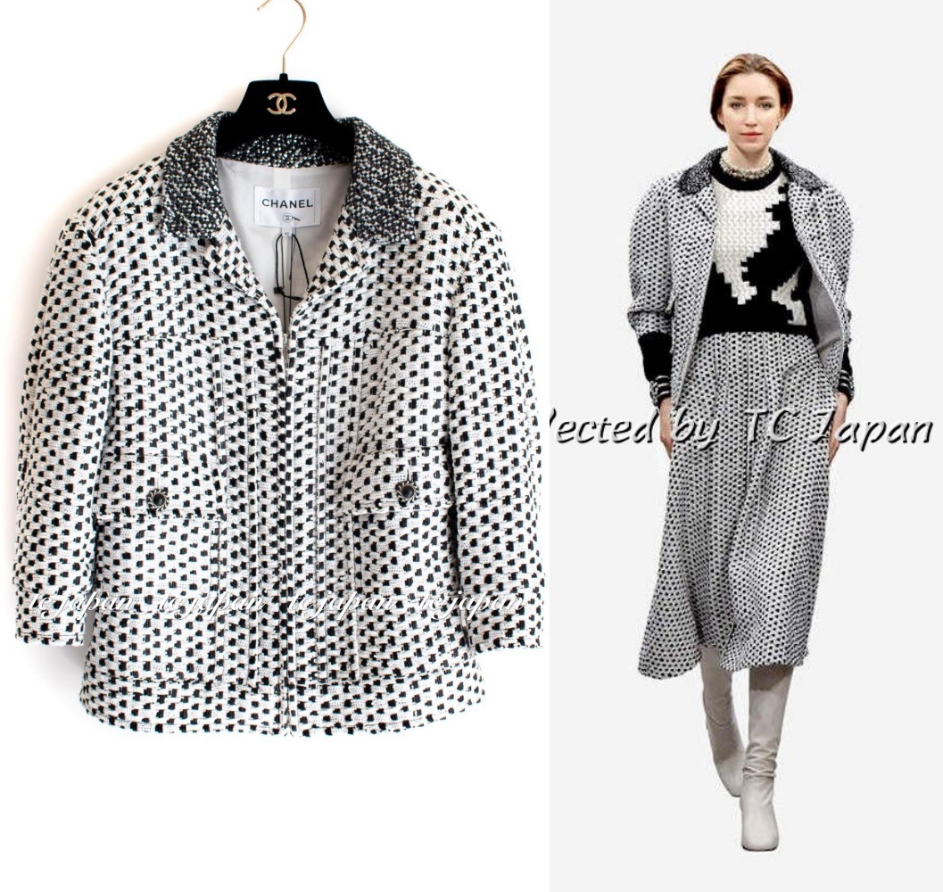 全国どこでも送料無料 シャネル ジャケット コート CHANEL 新品 紙タグ