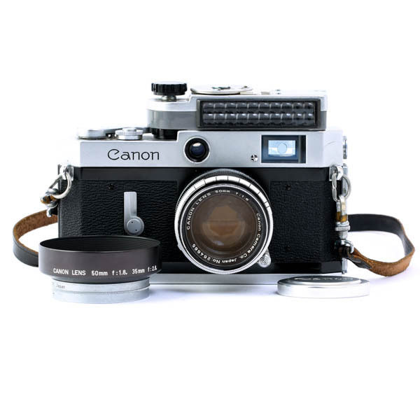 Canon キャノン ポピュレール P型 35mm 距離計連動カメラ レンズ 50mm