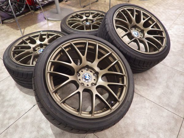 M WORK エモーション M8R 4本セット 18 5H120 8.5J+38 9.5J+38 RS-02 ...