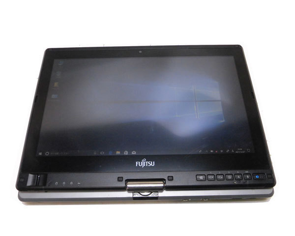  exterior with defect Windows10 Pro 64bit Fujitsu LIFEBOOK T734/H Core i5-4300M 2.6GHz 4GB 320GB multi Web camera HDMI Bluetooth touch panel 