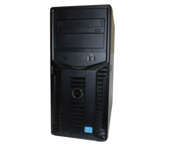DELL PowerEdge T110Ⅱ Xeon E3-1220 V2 3.1GHz 4GB 1TB×2(SATA) DVD-ROM PERC S100のサムネイル
