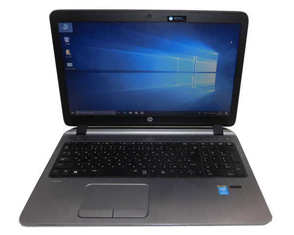 ジャンク品 難あり Windows10 Pro 64bit HP ProBook 450 G2 Core i7-4510U 2.0GHz 8GB 1TB マルチ 15.6インチ ACアダプタ付属なし