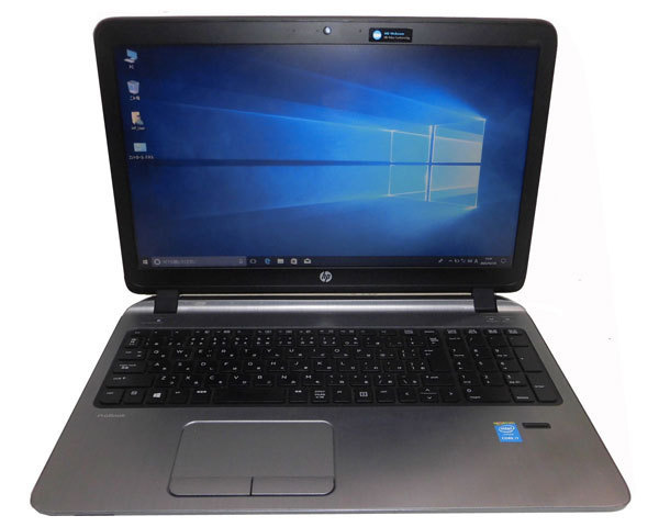Windows10 Pro 64bit HP ProBook 450 G2 (K7C23PA#ABJ) Core i7-4510U 2.0GHz 8GB 1TB マルチ 15.6インチ Bluetooth Webカメラ