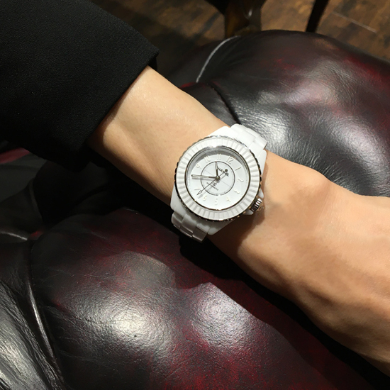  guarantee attaching Chanel J12 H6785kyali bar 12.2 edition 1 white ceramic 555ps.@ limitation lady's self-winding watch wristwatch 