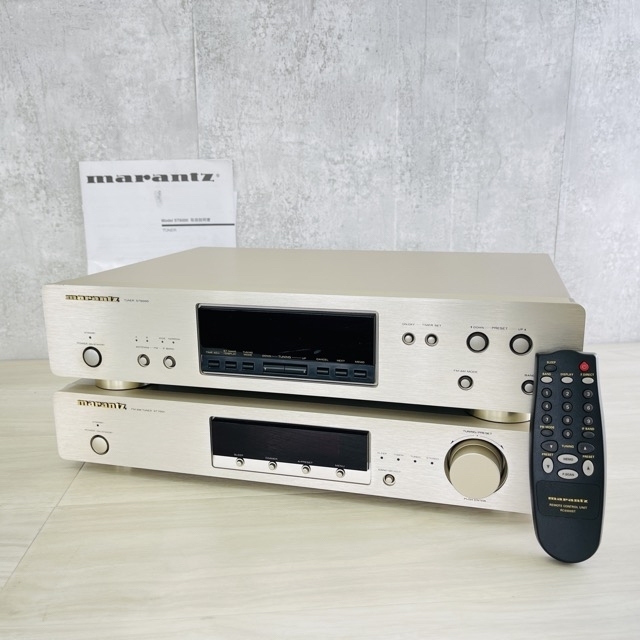 ステレオチューナー 2台セット  動作保証 marantz ST6000 F1NST7001 AM/FM チューナー マランツ/1700
