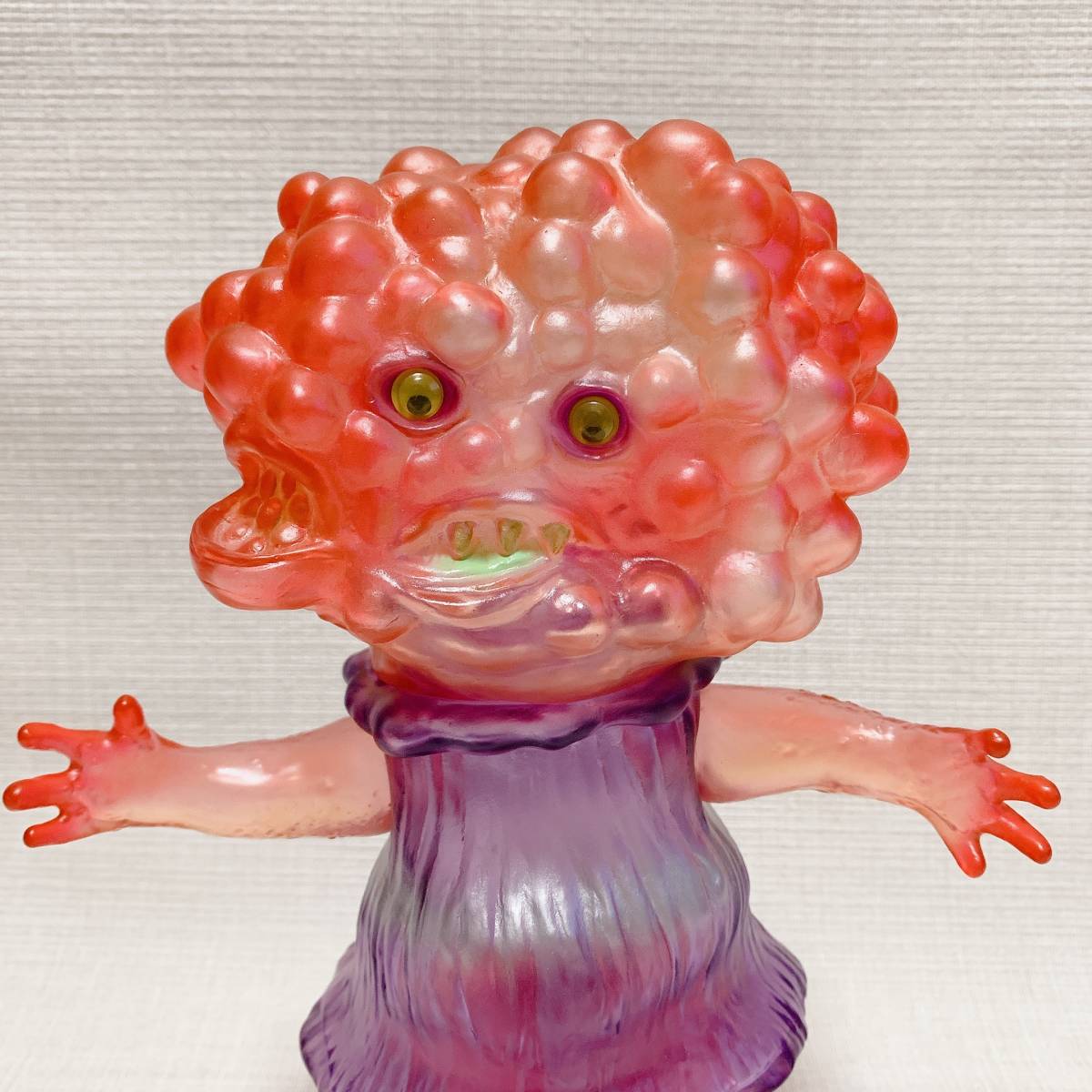 ZOLLMEN FANCY TOY ゾルメン ファンシートイ タケミ(クリア)ソフビ