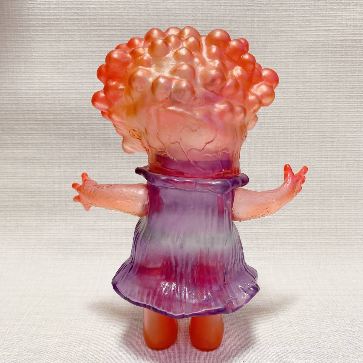 ZOLLMEN FANCY TOY ゾルメン ファンシートイ タケミ（クリア）ソフビ