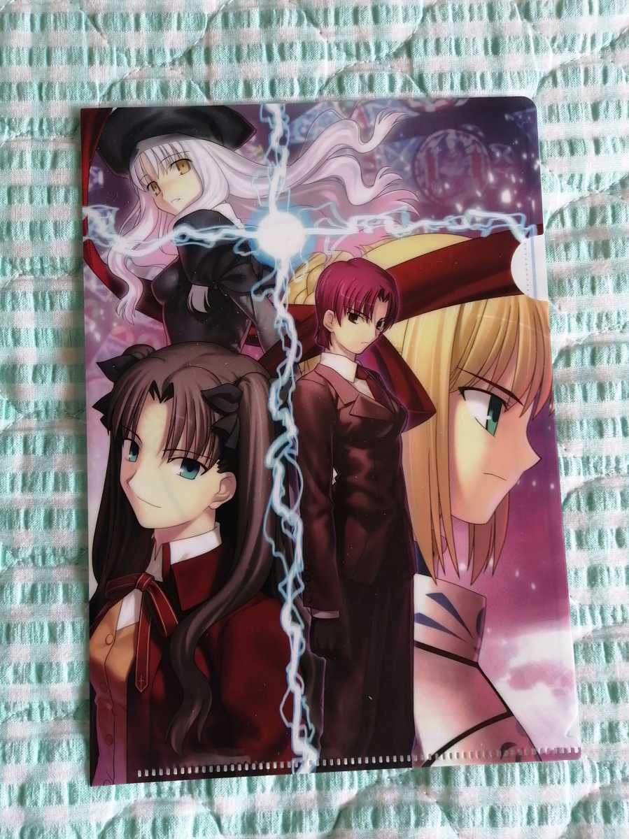 非売品〜Fate stay night×なか卯 コラボ 「*Fate/hollowataraxia*」〜ミニ クリアファイル♪_画像1