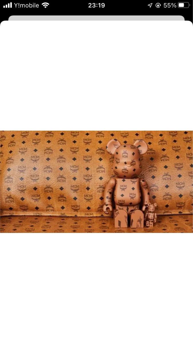 レア】MCM エムシーエム ベアブリック コラボ BE@RBRICK | alfasaac.com