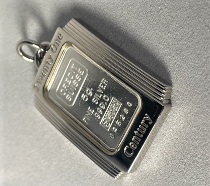 Twenty One Century FINE SILVER 999.0 5g/063317 ペンダントトップ