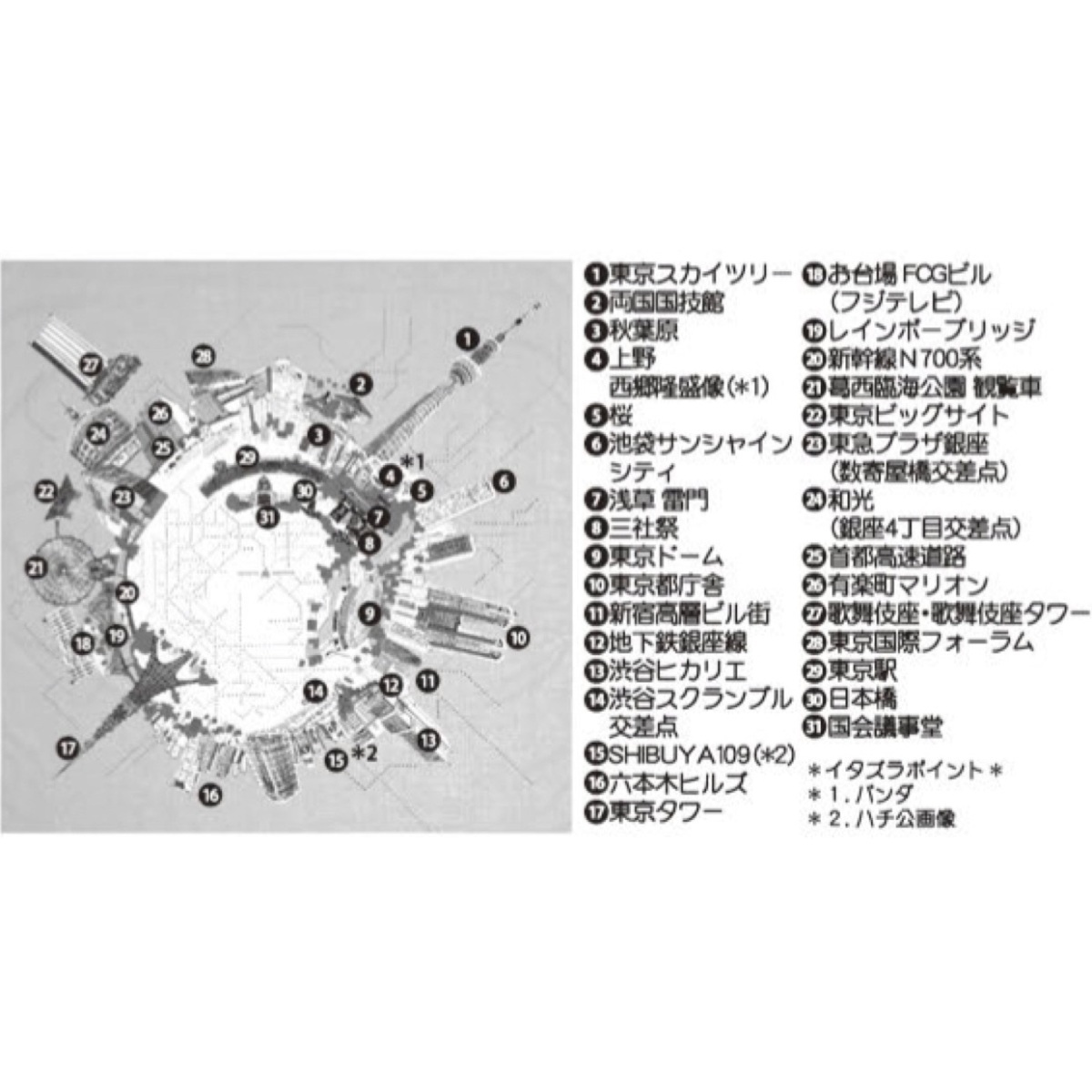 綿　二四巾　ふろしき「現代の東京（夜）」東京今昔物語　約97cm（ワイン包み、一升瓶に）y095-AM97-06B_画像8