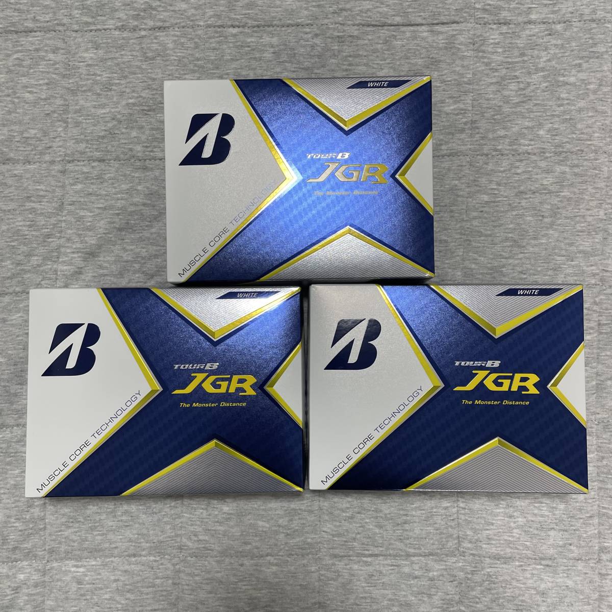 新品 ブリヂストン JGR ゴルフボール tour b ツアーb ホワイト ボール ...