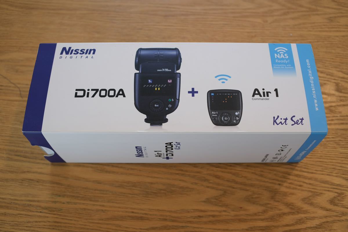 Nissin ニッシン Di700A +Air1 for Nikon フラッシュ セット 送料出品者負担_画像1