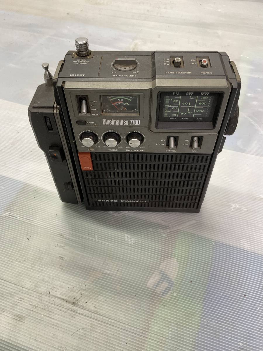 SANYO サンヨー ラジオトランシーバー RP7700 - オーディオ機器