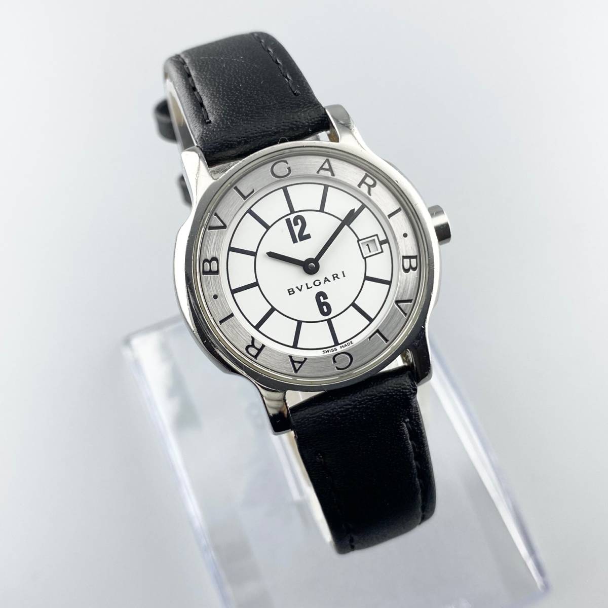 1円〜 BVLGARI ブルガリ 腕時計 レディース Solotempo ソロテンポ 