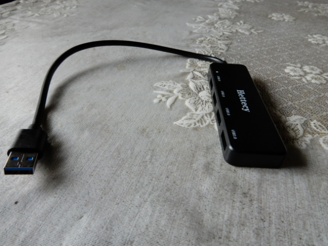 ☆ Hettecy USB3.0 ハブ 4ポートハブ 5Gbps 高速データ HUB 未使用品 ☆_画像8