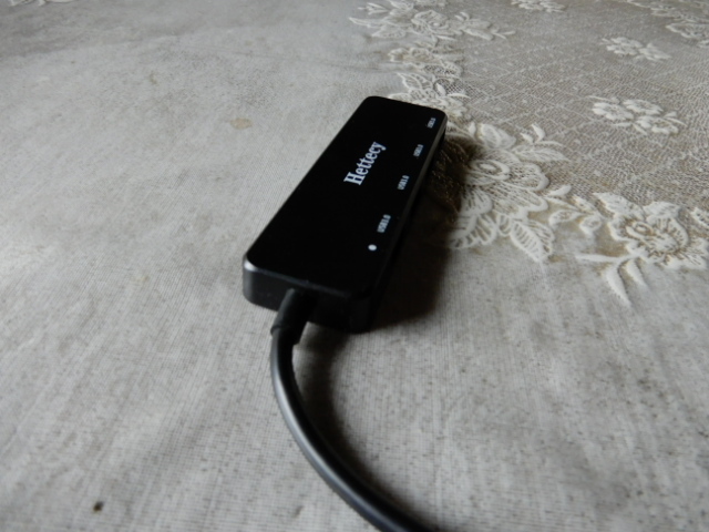 ☆ Hettecy USB3.0 ハブ 4ポートハブ 5Gbps 高速データ HUB 未使用品 ☆_画像9