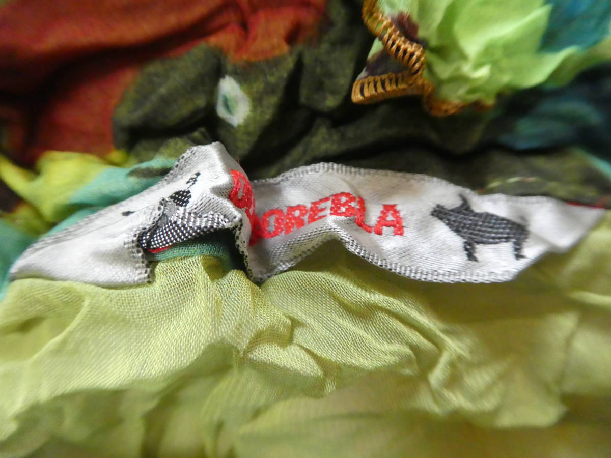237. OLLEBOREBLA アルベロベロ シャツ コード レース プリーツ加工