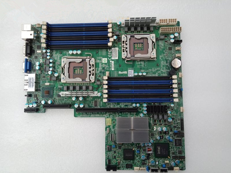美品 SUPERMICRO X8DTU-F マザーボード Intel 5520+ICH10R LGA Sockets 1366 2×Intel 5500 series Xeon Quad/Dual-Core Ext ATX DDR3