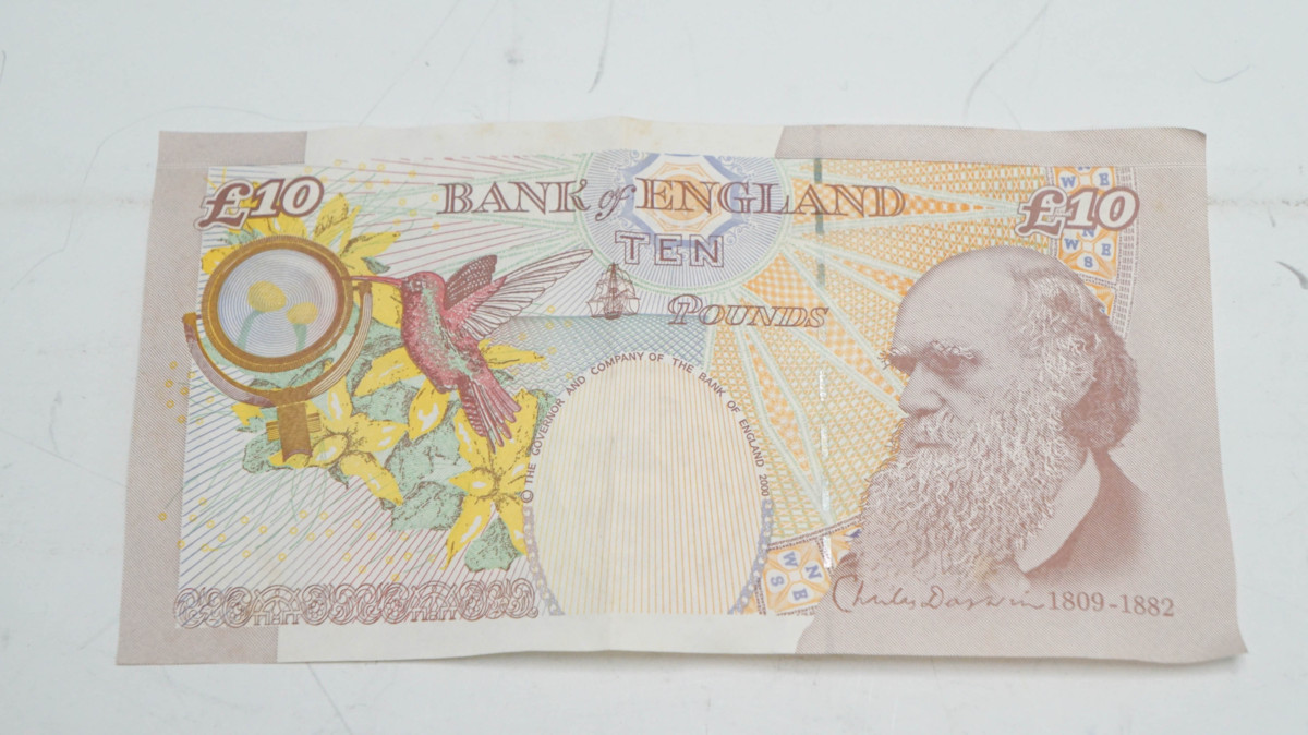 ポンド 旧紙幣 10ポンド札 5枚 計50ポンド シリアル連番 イギリス 外国 