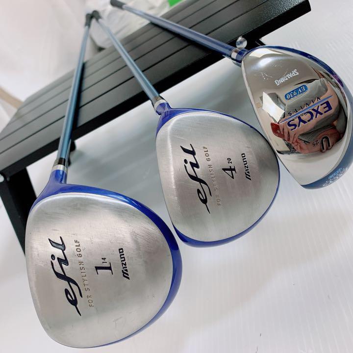 人気メーカー】MIZUNO efil レディース ゴルフハーフセット(8本 人気メーカー】MIZUNO efil レディース ゴルフハーフセット(8本
