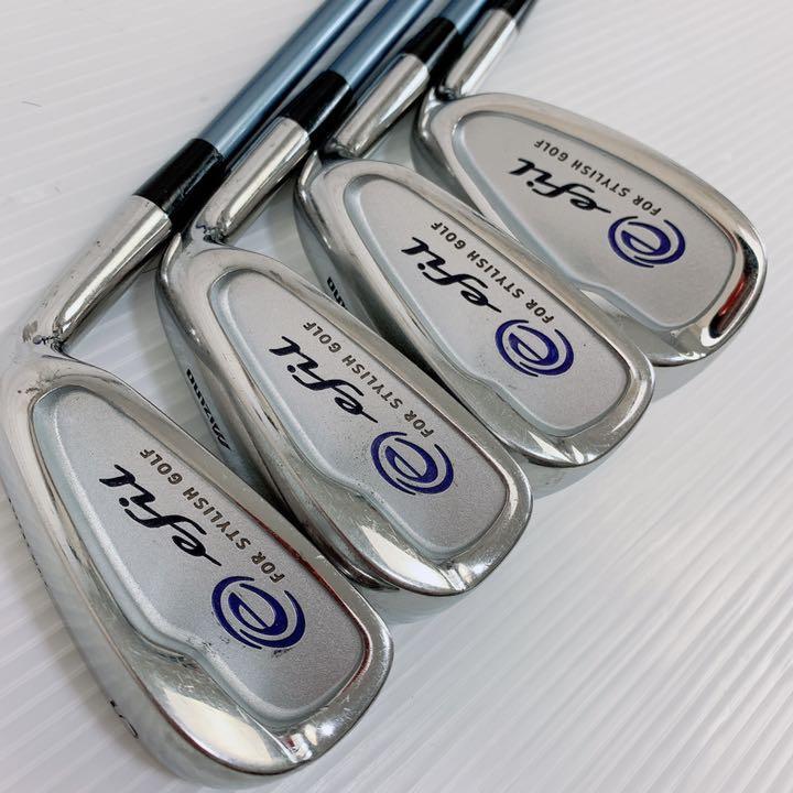 人気メーカー】MIZUNO efil レディース ゴルフハーフセット(8本 人気メーカー】MIZUNO efil レディース ゴルフハーフセット(8本